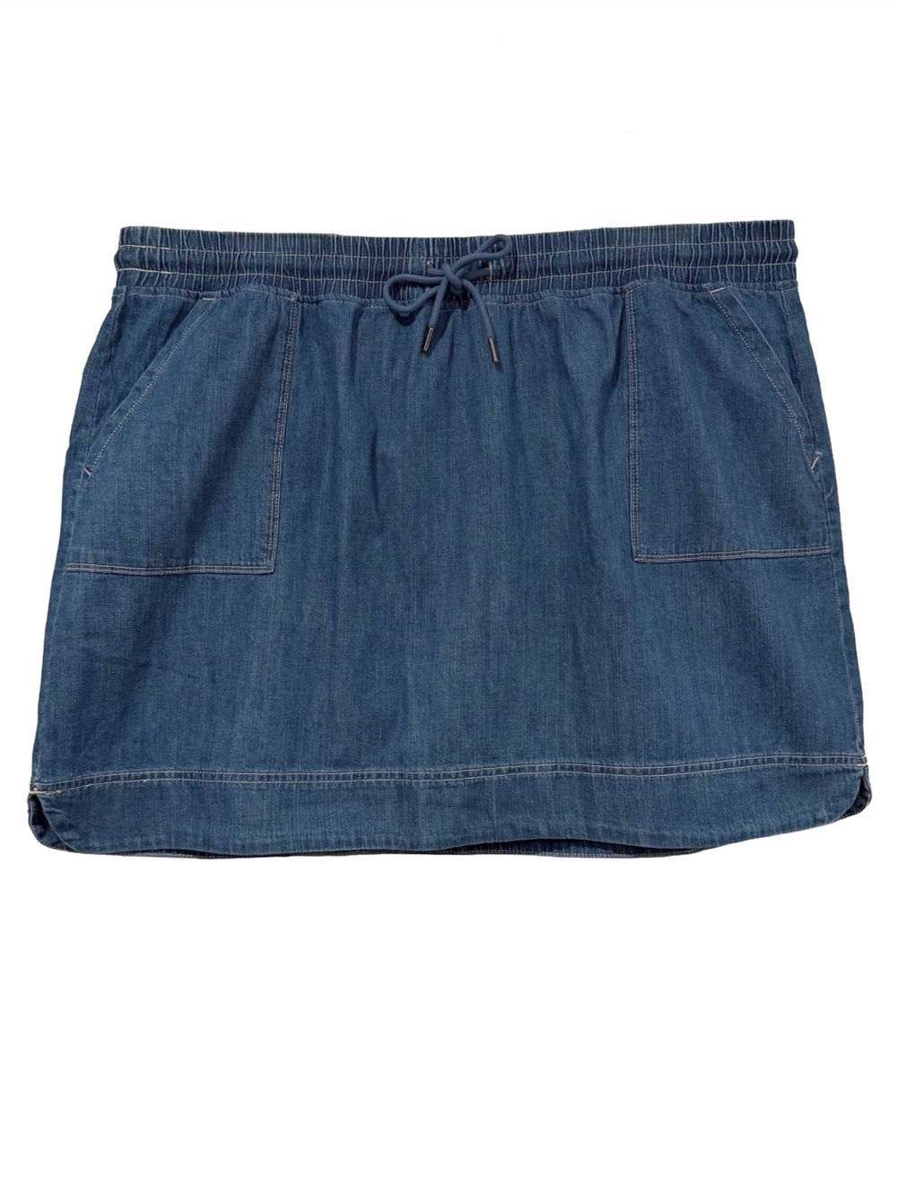 32 Degrees Cool Denim Cotton Lightweight Skort XXL